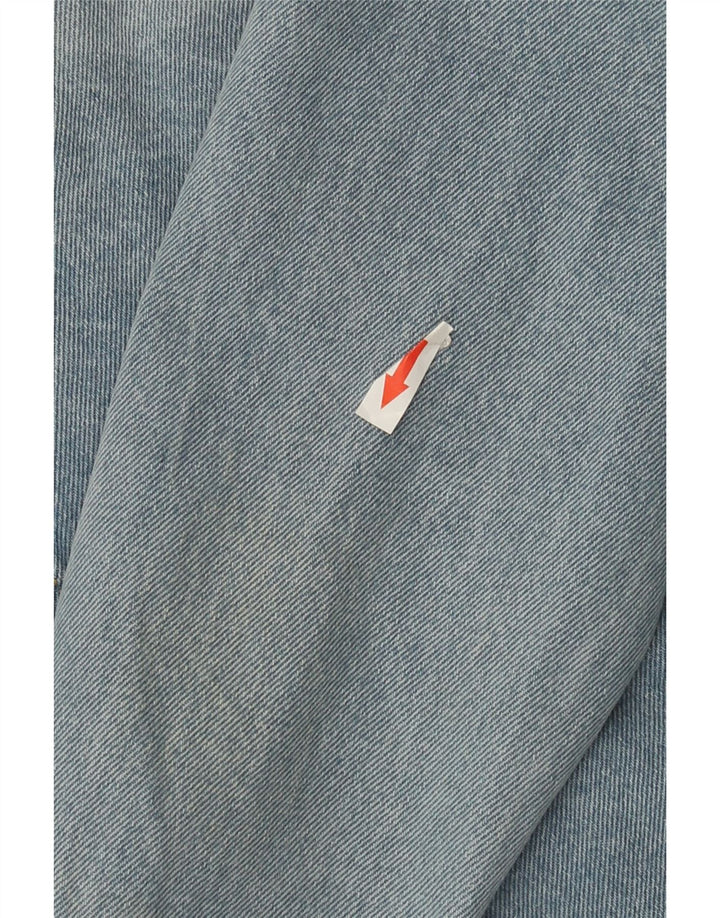 ZARA Chaqueta Vaquera Hombre ES 38 Algodón Azul Medio