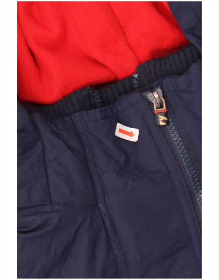 SUPERDRY Chaqueta cortavientos con capucha Windcheater para hombre UK 42 XL Azul marino