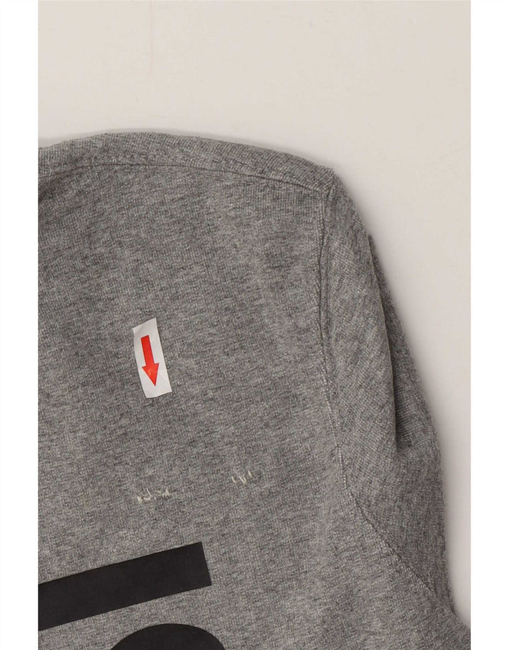 Vans Sudadera estampada para hombre XL Gris Algodón