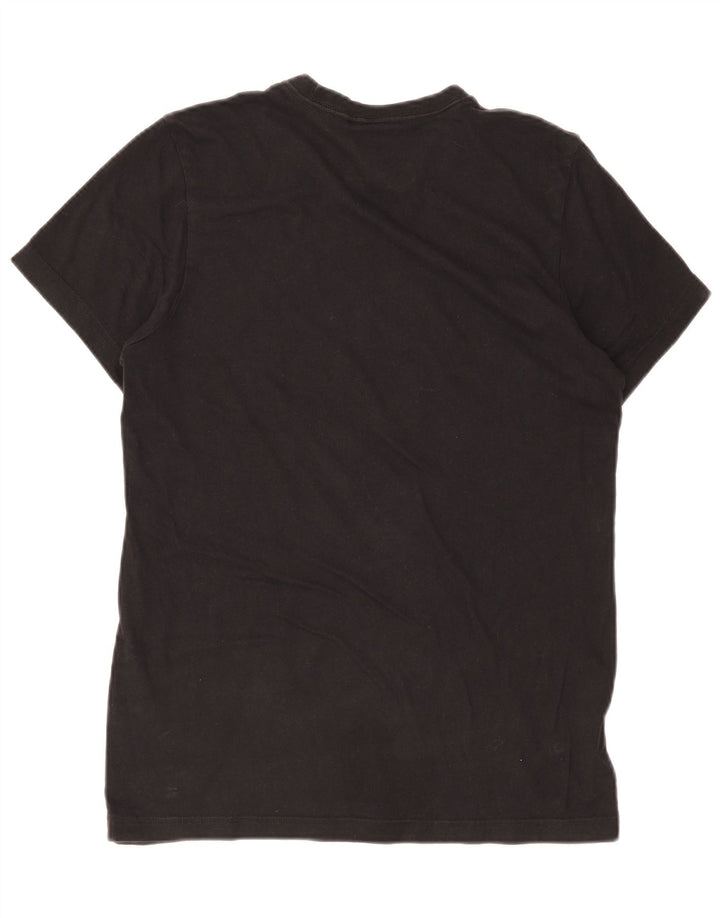 Adidas - Camiseta gráfica para hombre, talla pequeña, color negro