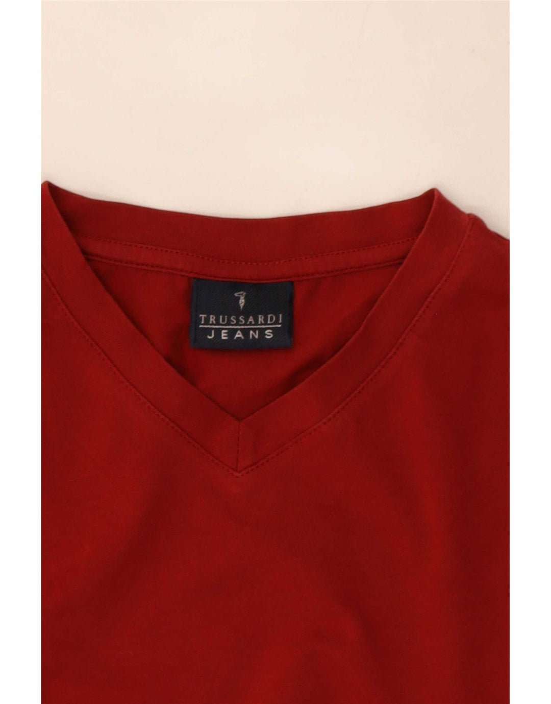 Camiseta Hombre Trussardi Jeans Top Medium Rojo