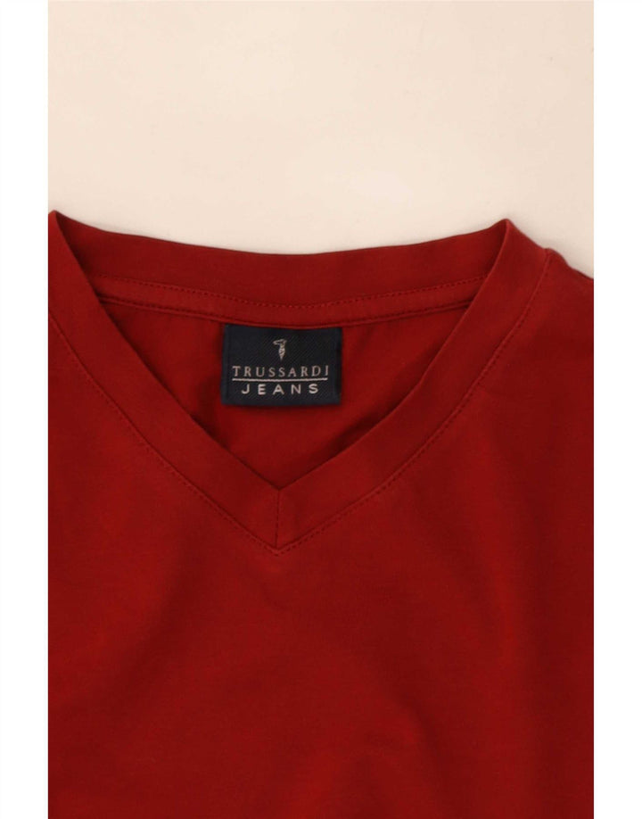 Camiseta Hombre Trussardi Jeans Top Medium Rojo
