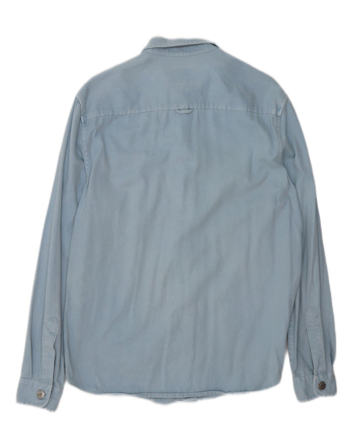 RIVER ISLAND Camisa vaquera para hombre Algodón azul pequeño