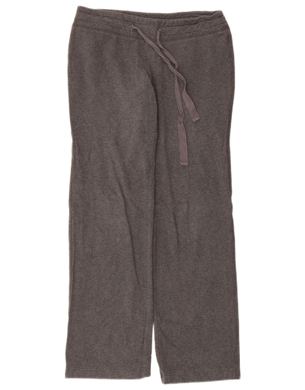 EDDIE BAUER Pantalones de chándal para mujer UK 10 Small Grey Cotton