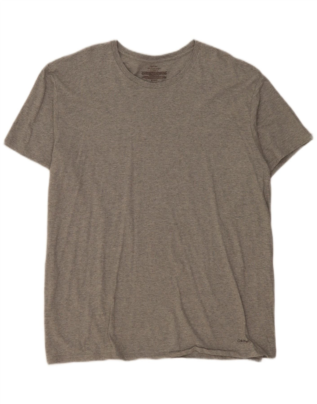 Calvin Klein Camiseta para hombre Top XL Gris moteado