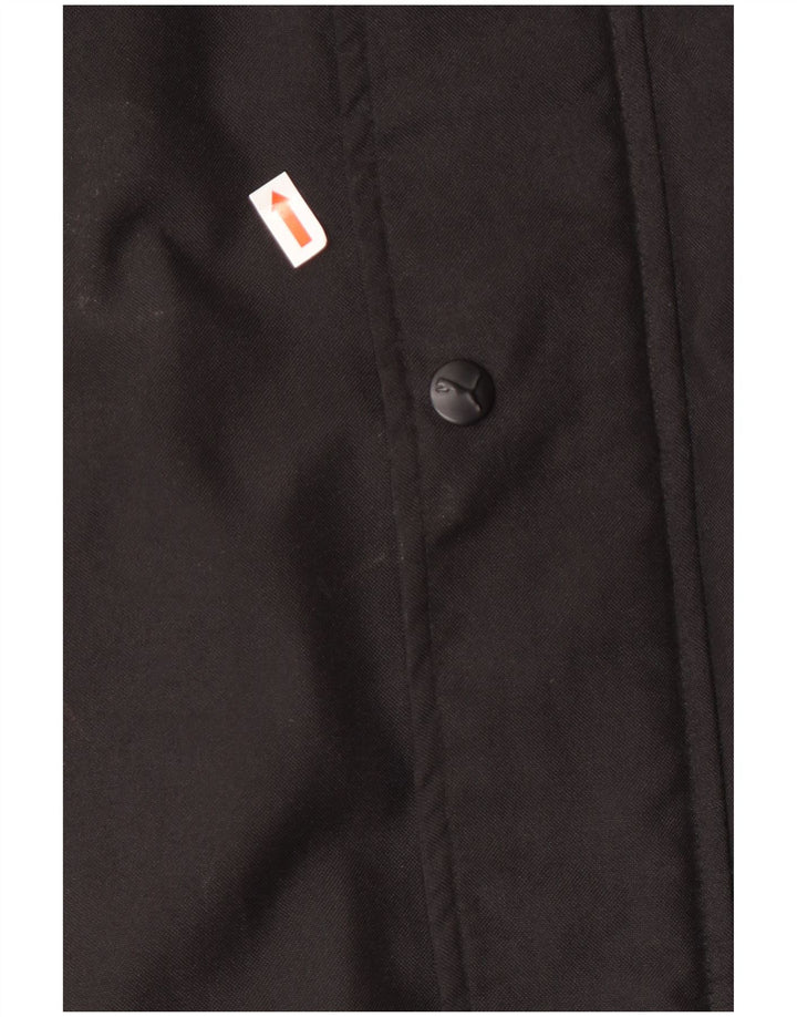 Puma Abrigo acolchado para hombre UK 40 Grande Poliéster negro