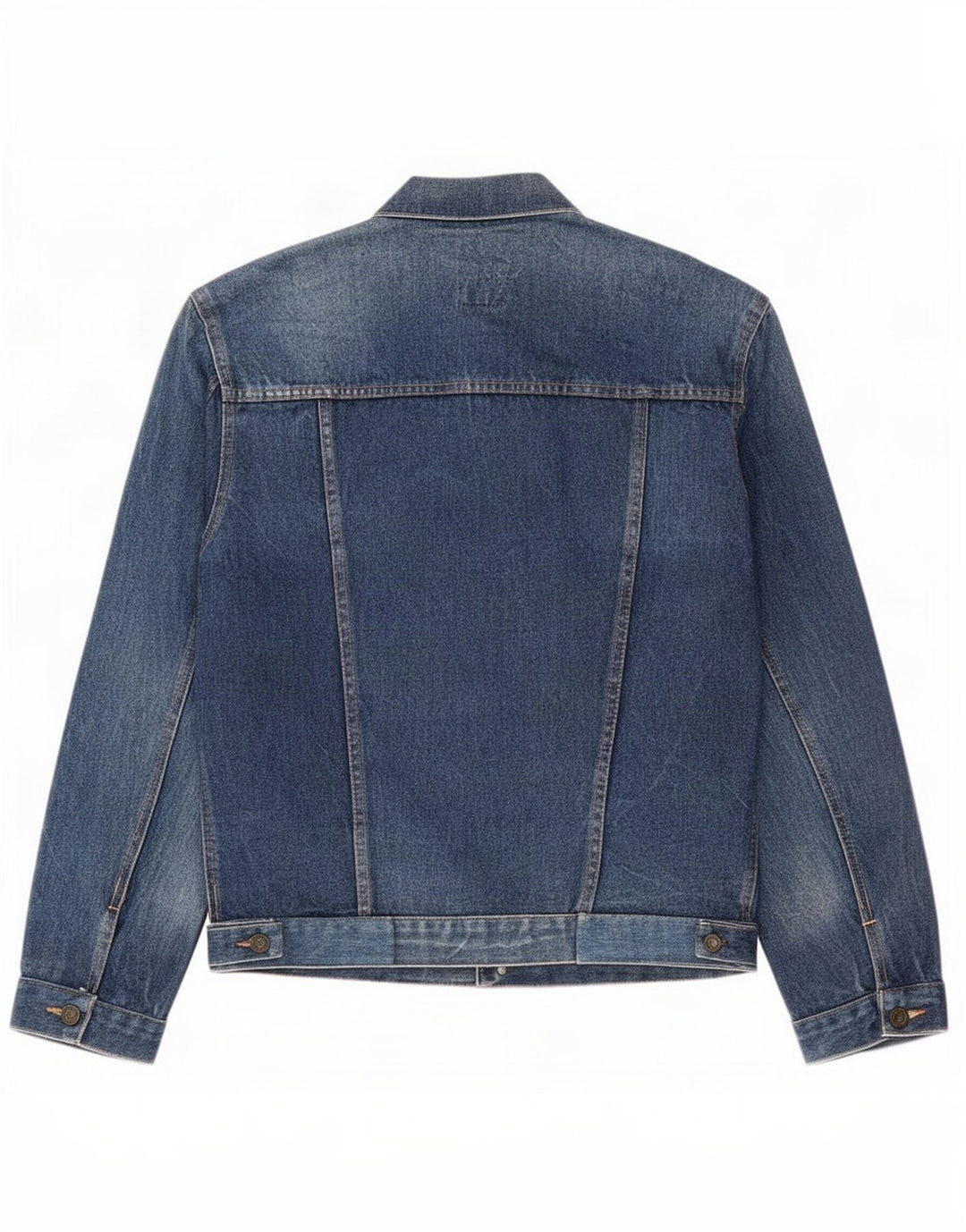 Carrera Chaqueta vaquera para hombre UK 40 Grande Algodón azul