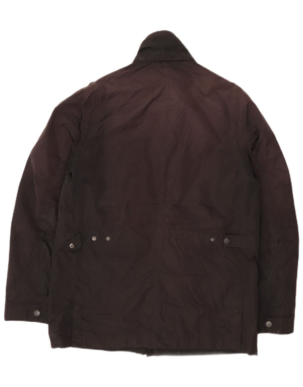 Marks & Spencer Chaqueta utilitaria para hombre UK 38 Mediana Negro Poliéster