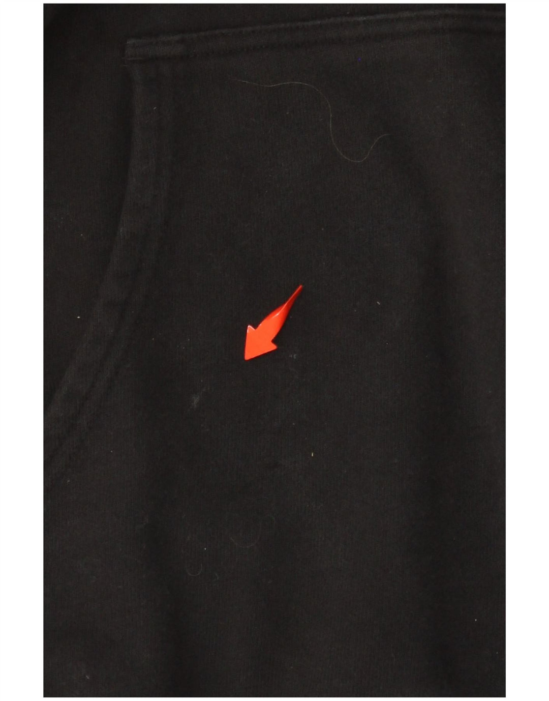 LEVI'S Jersey con capucha extragrande gráfico para mujer Reino Unido 46 Grande Algodón negro