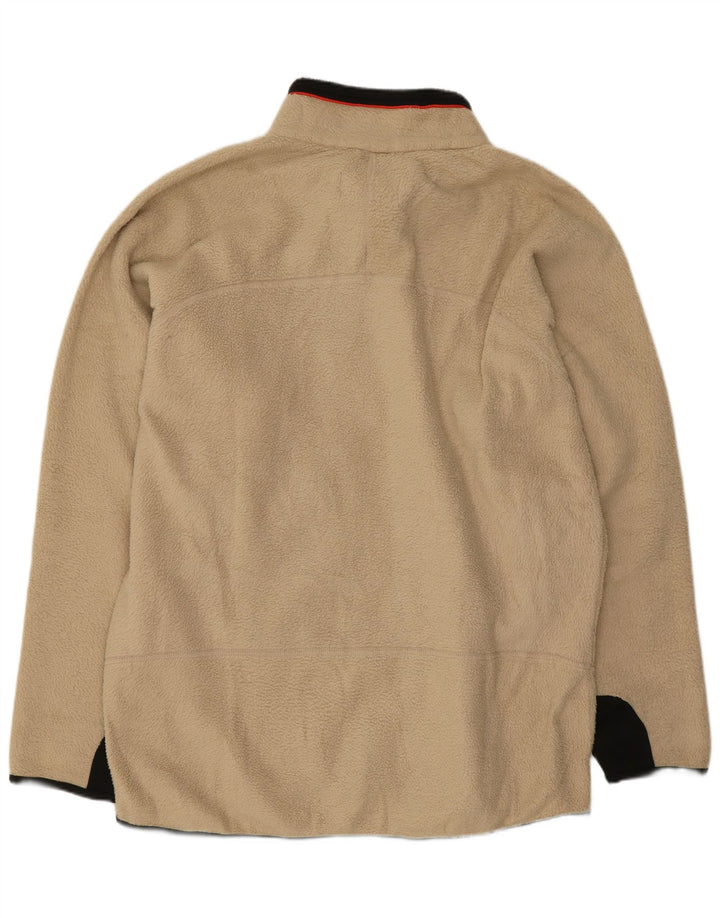 Fila Chaqueta polar para hombre UK 44 2XL Poliéster color beige