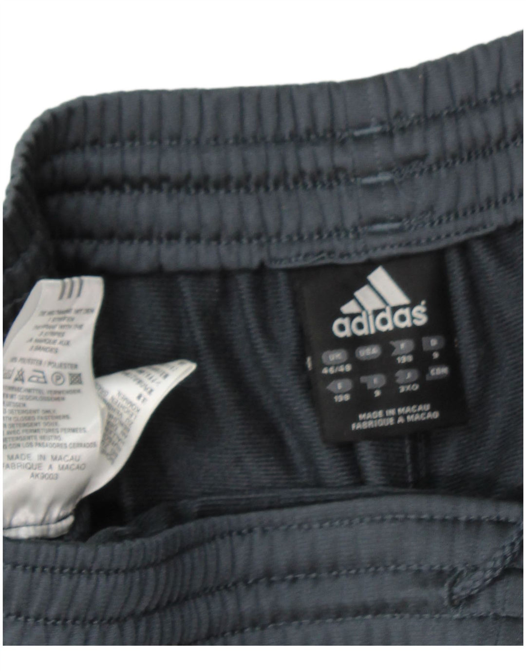 Pantalón de chándal ADIDAS Hombre ES 46/48 XL Gris Poliéster