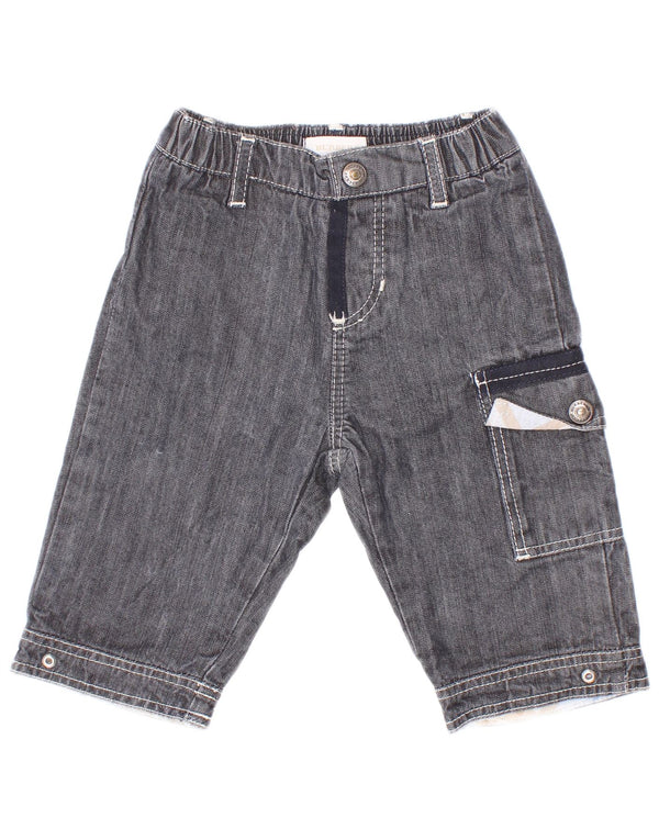 Burberry Vaqueros rectos cargo para bebés de 3 a 6 meses W16 L8 Algodón azul