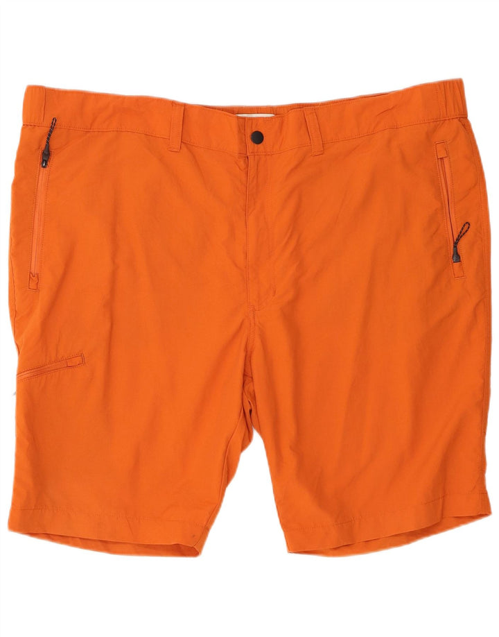 Marks & Spencer Shorts cargo para hombre 2XL W44 Naranja Poliamida