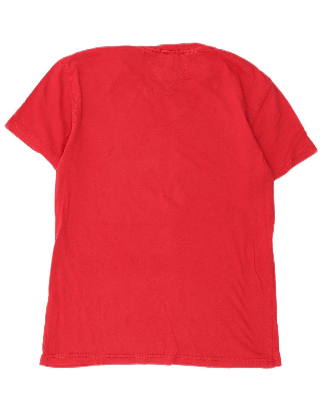 Tommy Hilfiger Camiseta gráfica para hombre Top Small Red Cotton