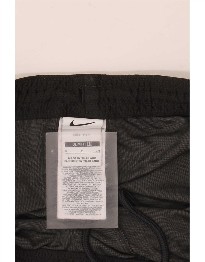 Pantalones cortos deportivos ajustados Dri Fit para hombre Nike Poliéster color block negro pequeño