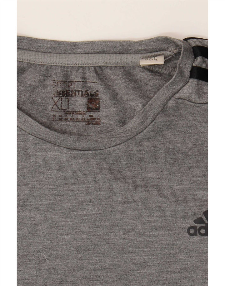 Adidas Hombre Climalite Camiseta Top XL Gris