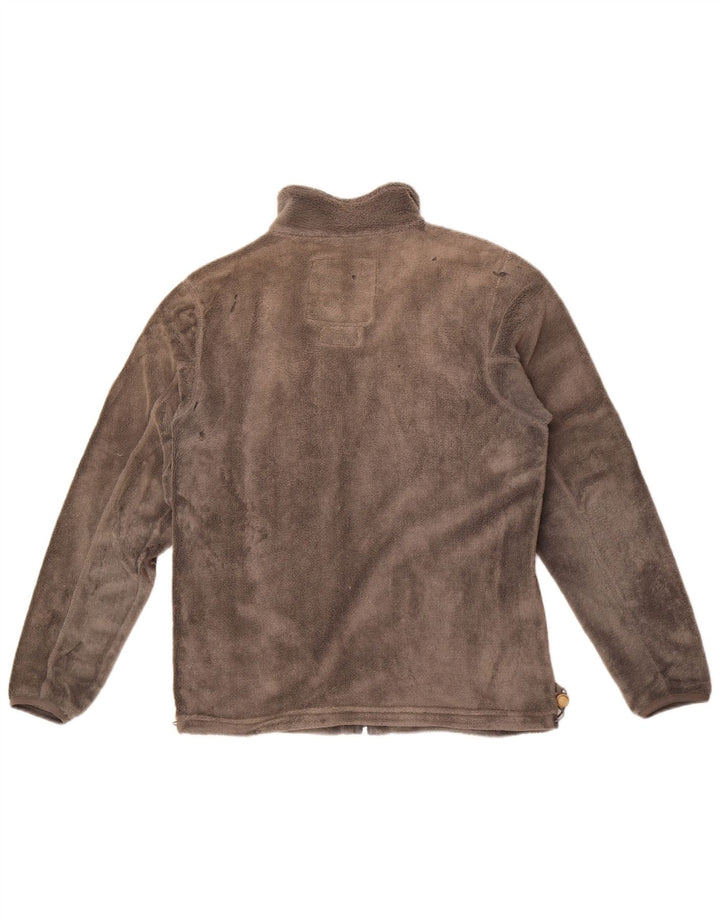 Noruega Chaqueta polar para hombre ES 38 Gris medio Colorblock Poliéster Deportes
