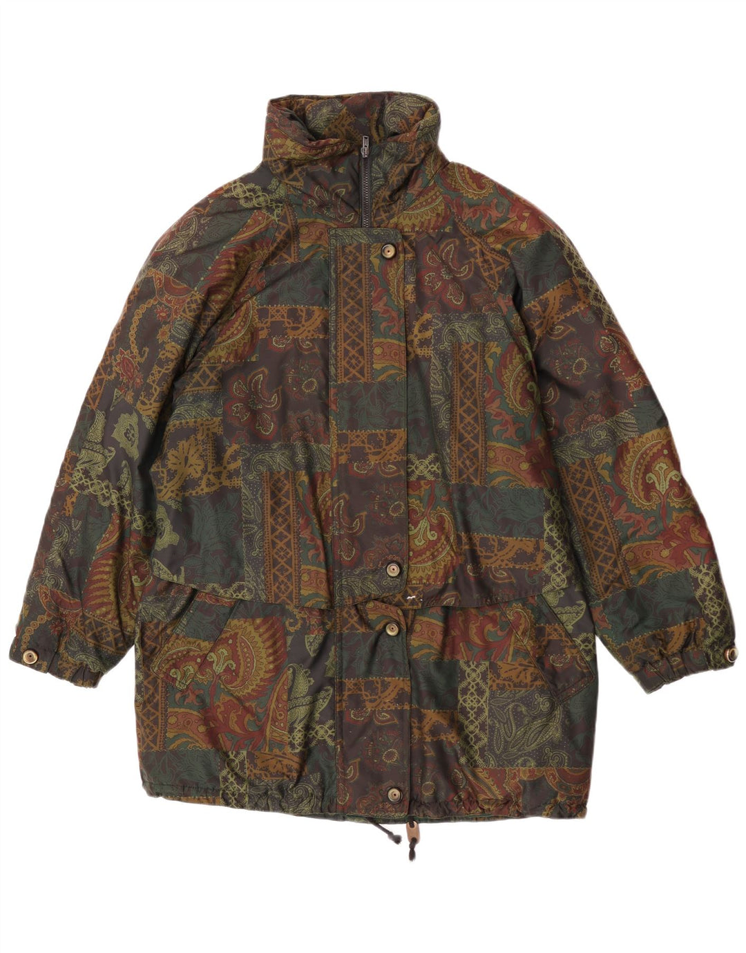 FUCHS & SCHMITT Chaqueta cortavientos para mujer UK 10 Small Green Paisley