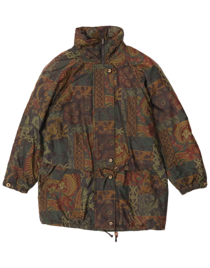 FUCHS & SCHMITT Chaqueta cortavientos para mujer UK 10 Small Green Paisley