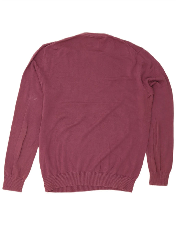 Jersey De Cuello Redondo Hombre Joules Algodón Morado Medio