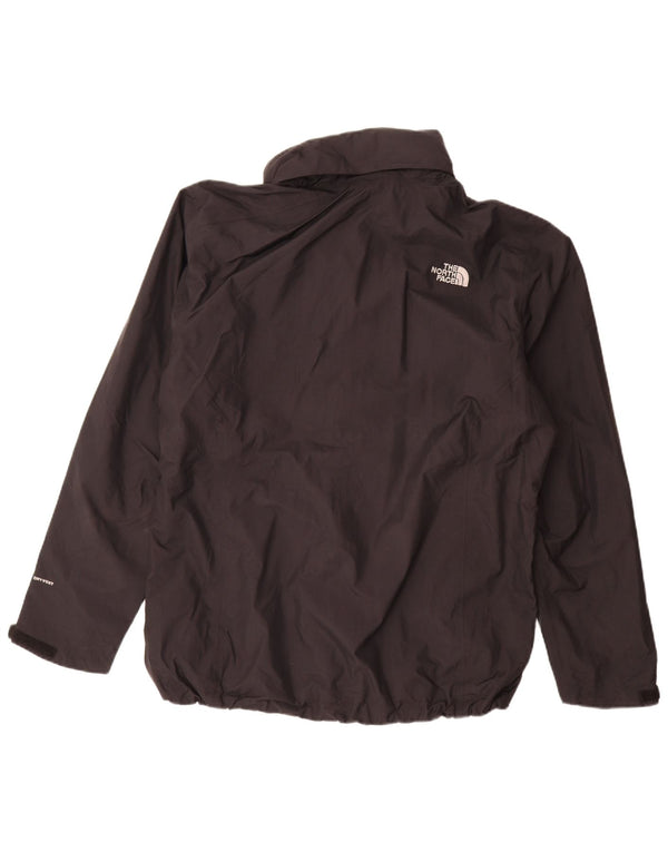 The North Face Chaqueta impermeable con capucha Dryvent para hombre UK 40 Large Nylon negro