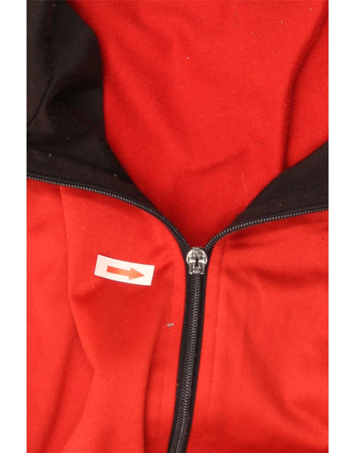 Reebok - Chaqueta de chándal con gráfico para hombre, color rojo, talla grande