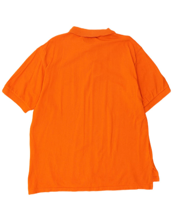 Polo Charro Hombre XL Algodón Naranja
