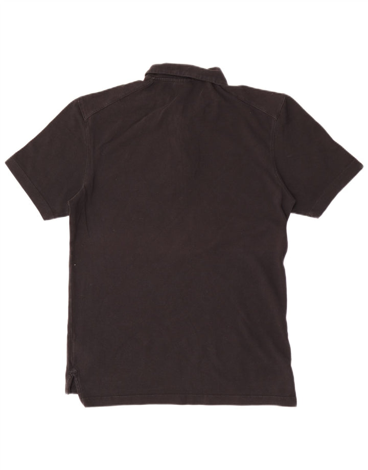 Polo Reebok Hombre Mediano Negro Algodón