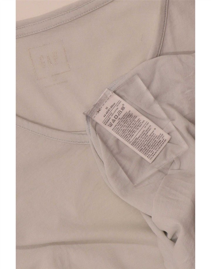 Camiseta Gap Hombre Top Algodón Gris Medio