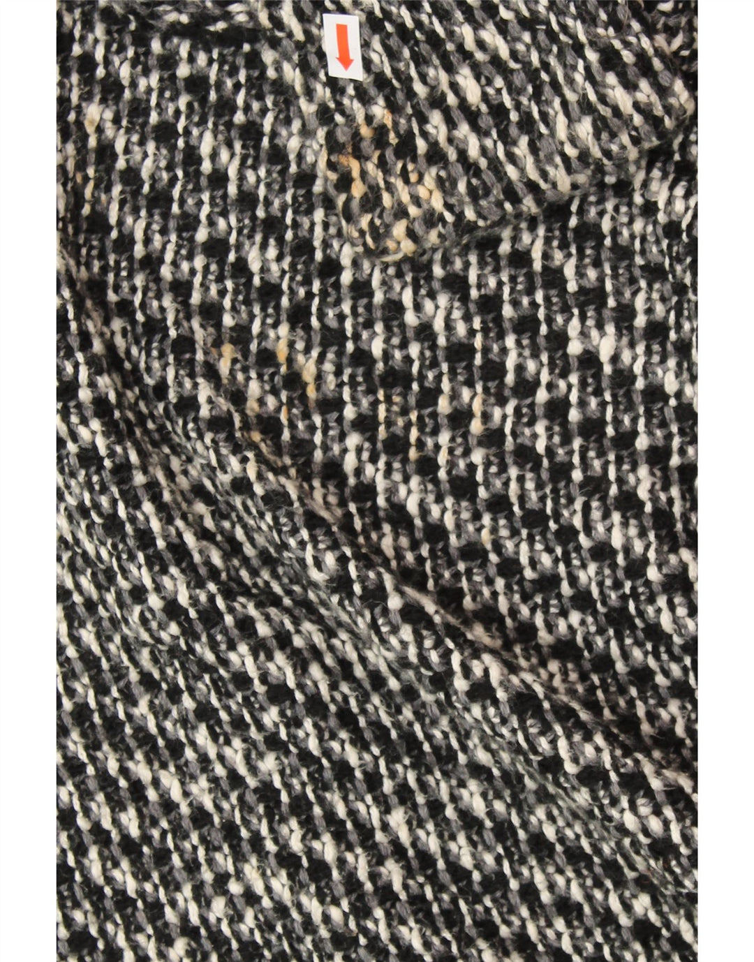 ZARA Suéter tipo cárdigan abierto extragrande para mujer UK 44 Mediano Negro moteado