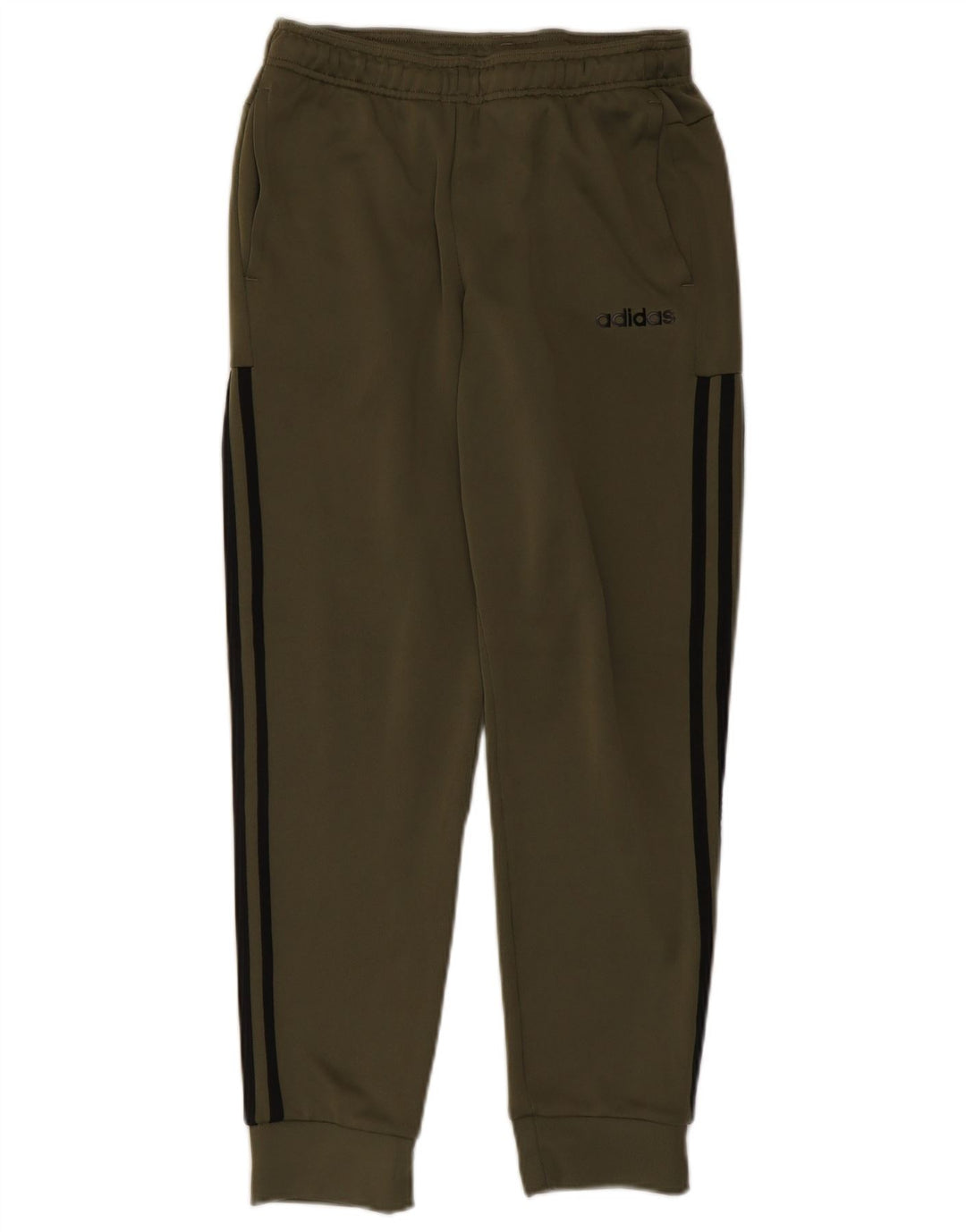 Adidas Hombre Pantalones De Chándal Joggers Small Caqui Poliéster