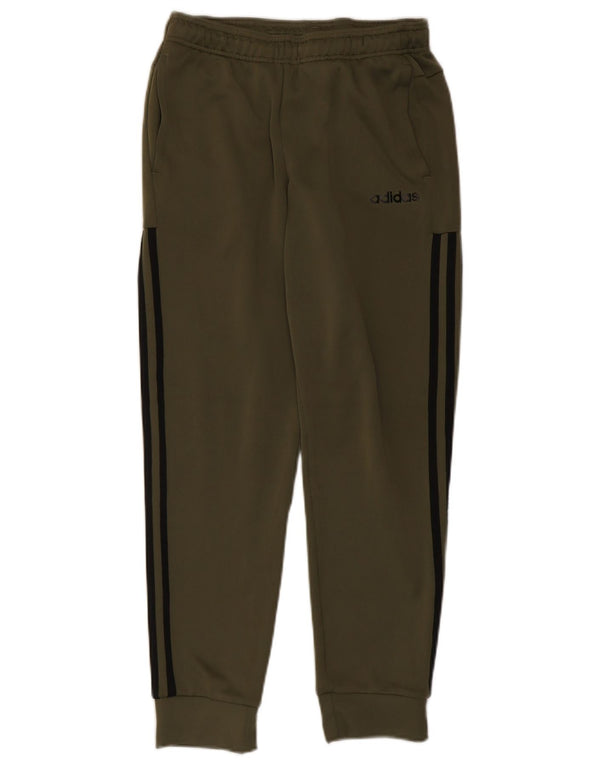 Adidas Hombre Pantalones De Chándal Joggers Small Caqui Poliéster