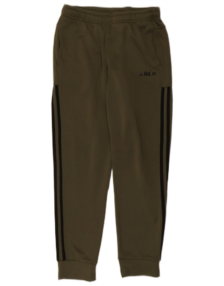 Adidas Hombre Pantalones De Chándal Joggers Small Caqui Poliéster