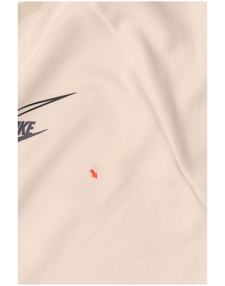NIKE Hombre Air Max Graphic Sudadera Jumper Medium Blanco Poliéster