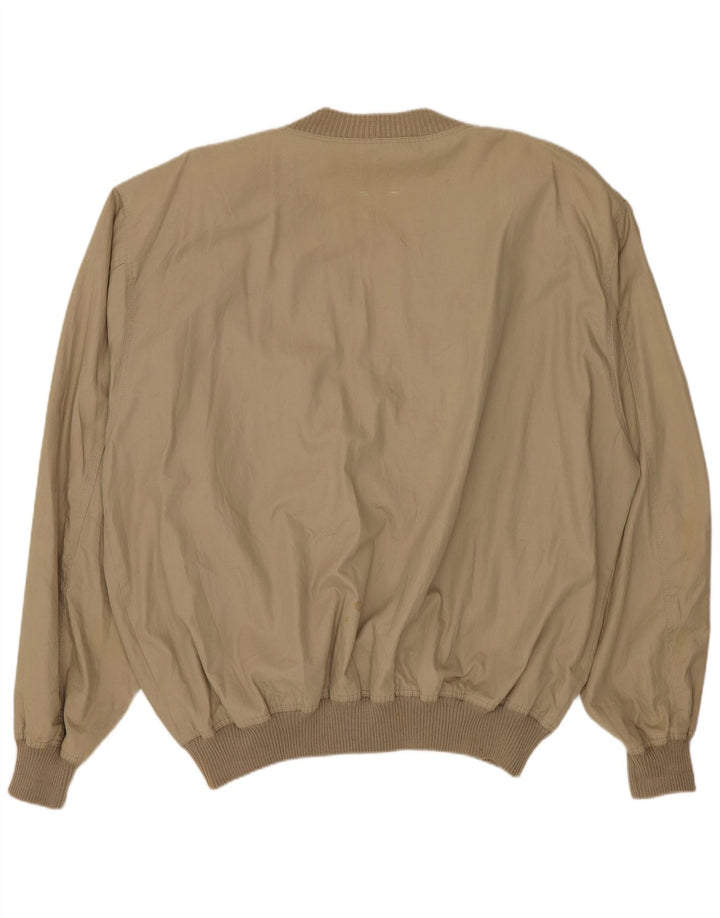Chaqueta bomber vintage para hombre Reino Unido 42 XL Beige