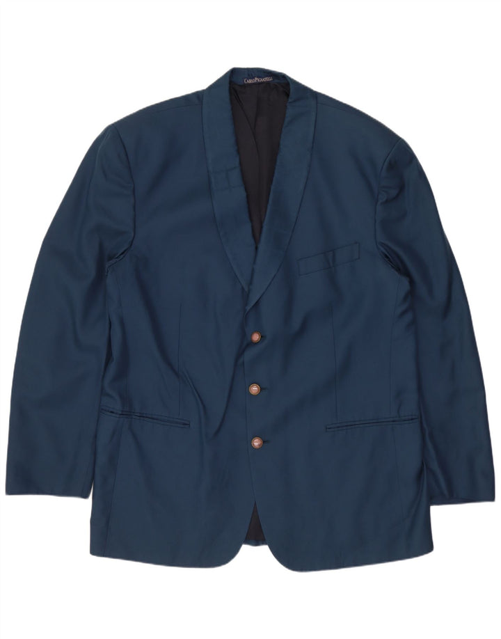 Carlo Pignatelli Conjunto de 2 piezas para hombre IT 56 3XL Seda azul