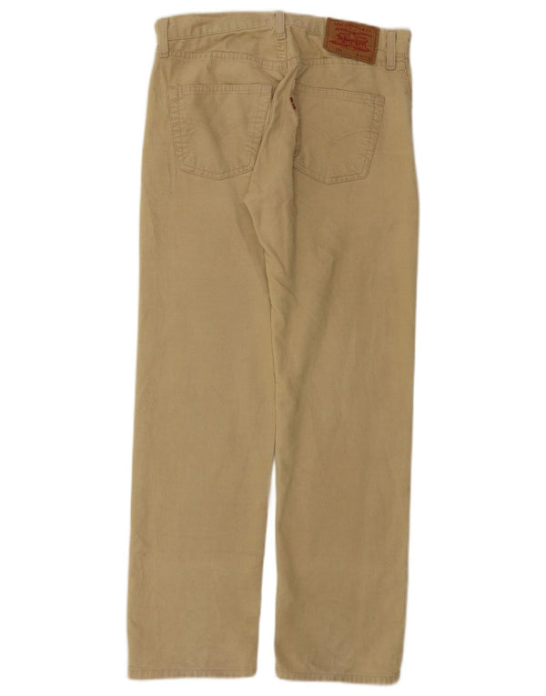 Levi's Pantalón recto de pana 551 para hombre W30 L30 Algodón beige