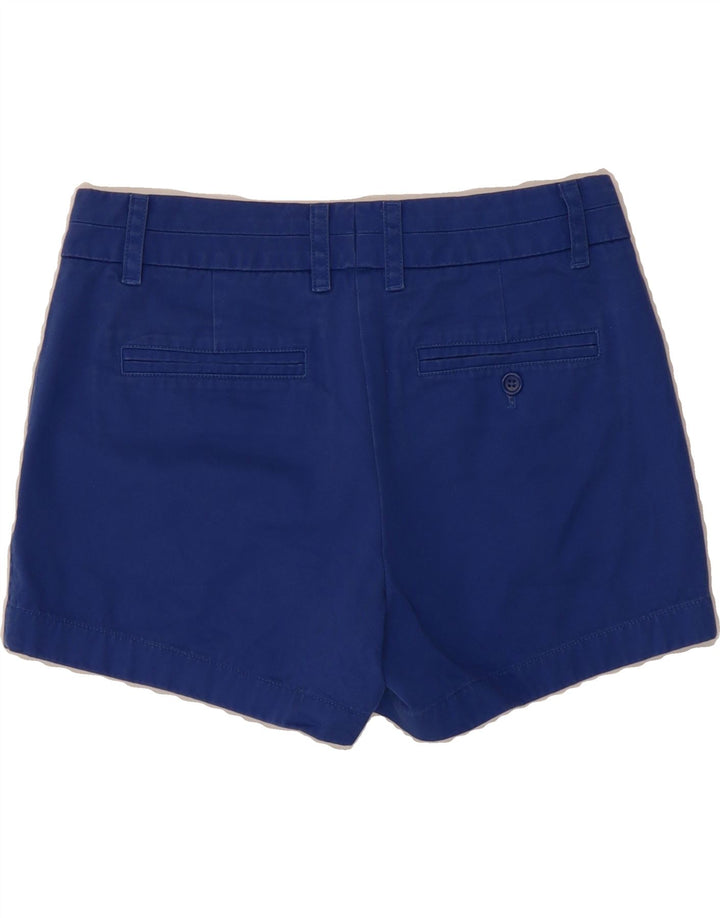 J. CREW Womens Chino Shorts US 4 Small W30  Blue Cotton Vintage J. Crew and Second-Hand J. Crew from Messina Hembry 