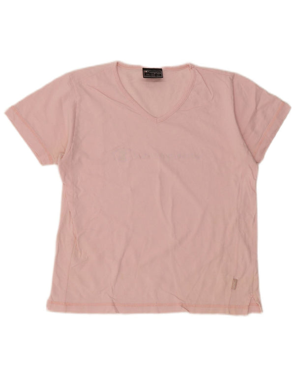 CHAMPION Camiseta gráfica para mujer Top UK 10 Small Pink
