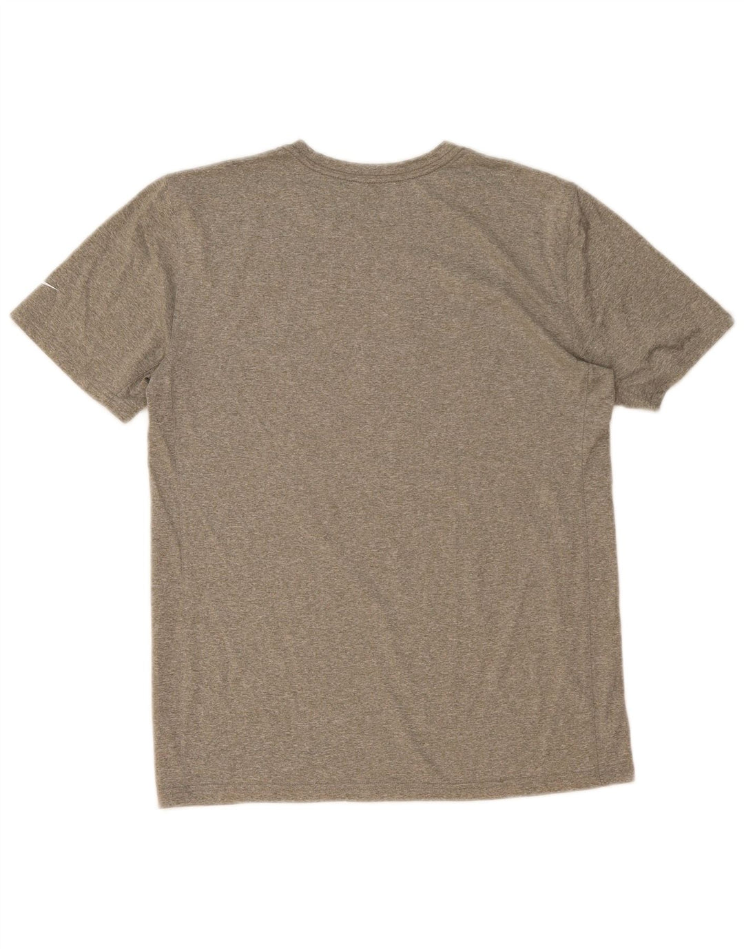 NIKE Camiseta Dri Fit Graphic para Hombre Top Verde Medio Moteado