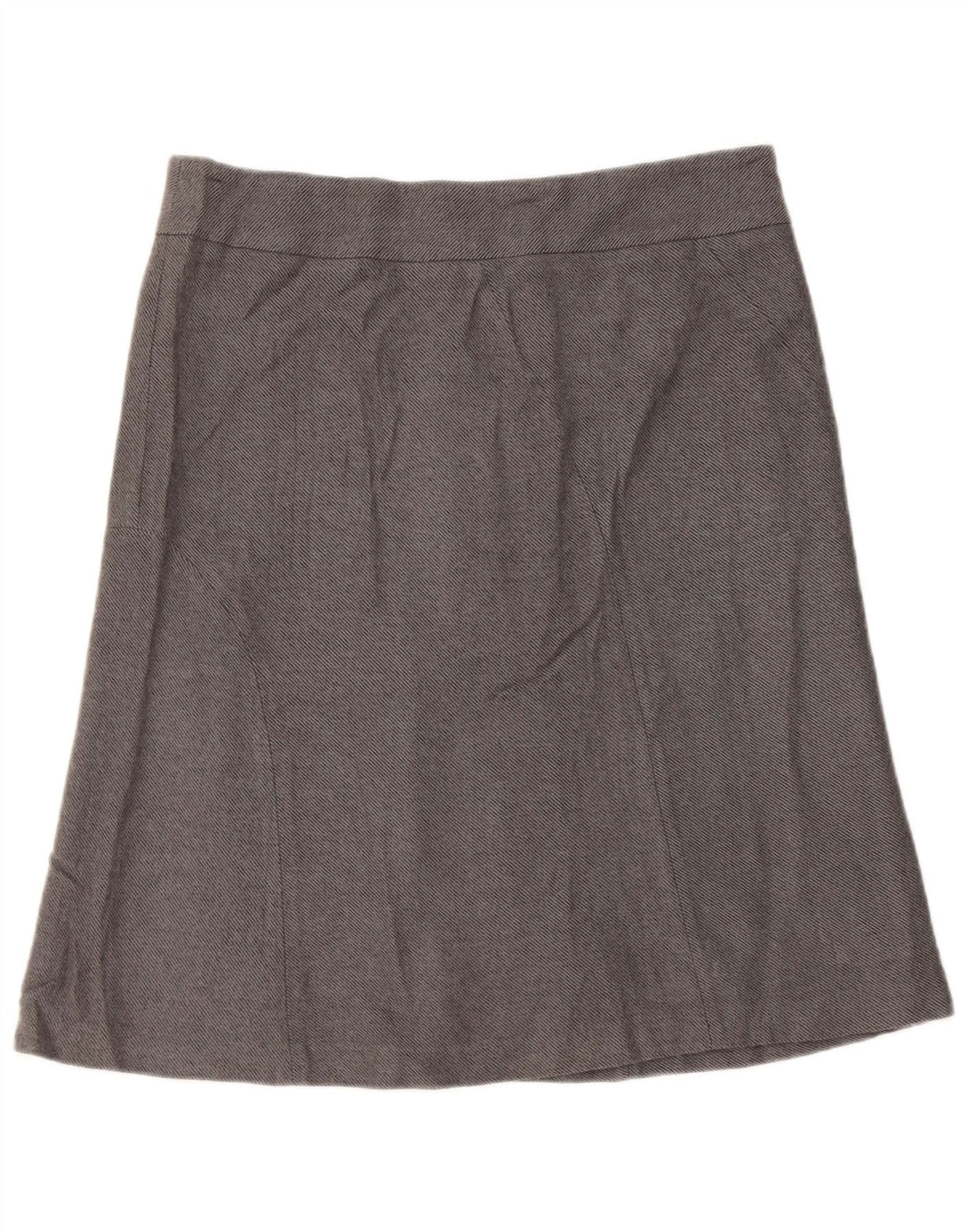 EDDIE BAUER Falda acampanada para mujer US 12 Grande W32 Acrílico gris