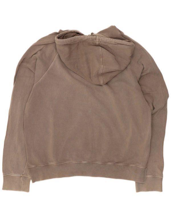 Timberland Hombre Graphic Sudadera con capucha Jumper XL Algodón marrón