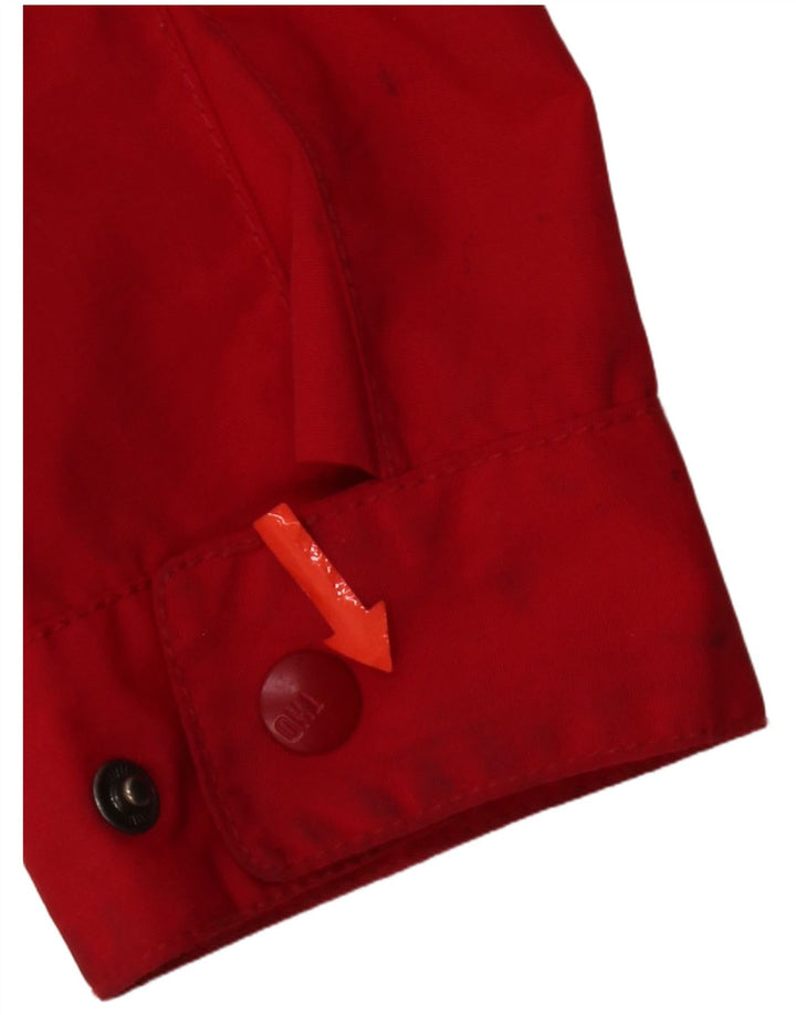 Tommy Hilfiger Chaqueta Bomber para Hombre UK 36 Small Red Nylon