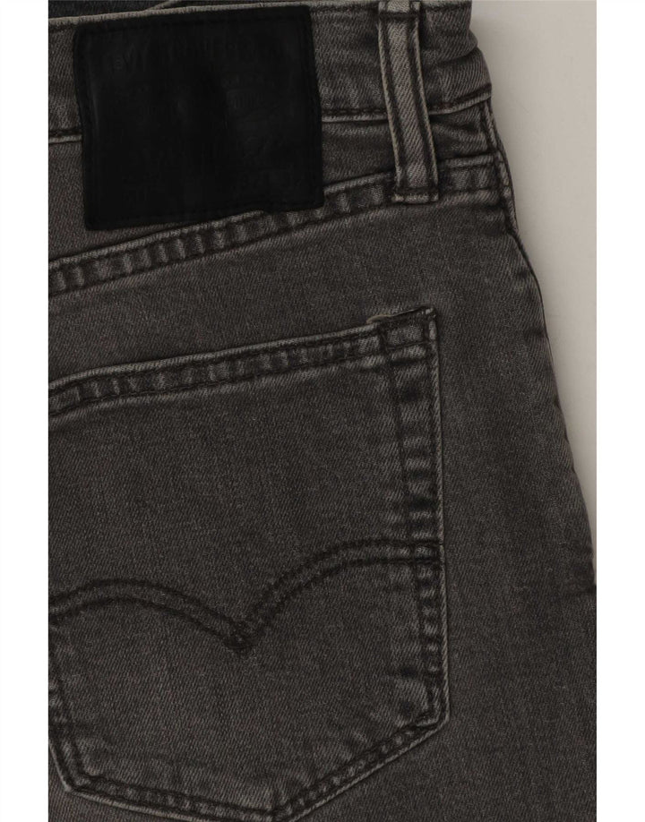 Levi's Hombre 511 Slim Jeans W32 L32 Algodón Gris