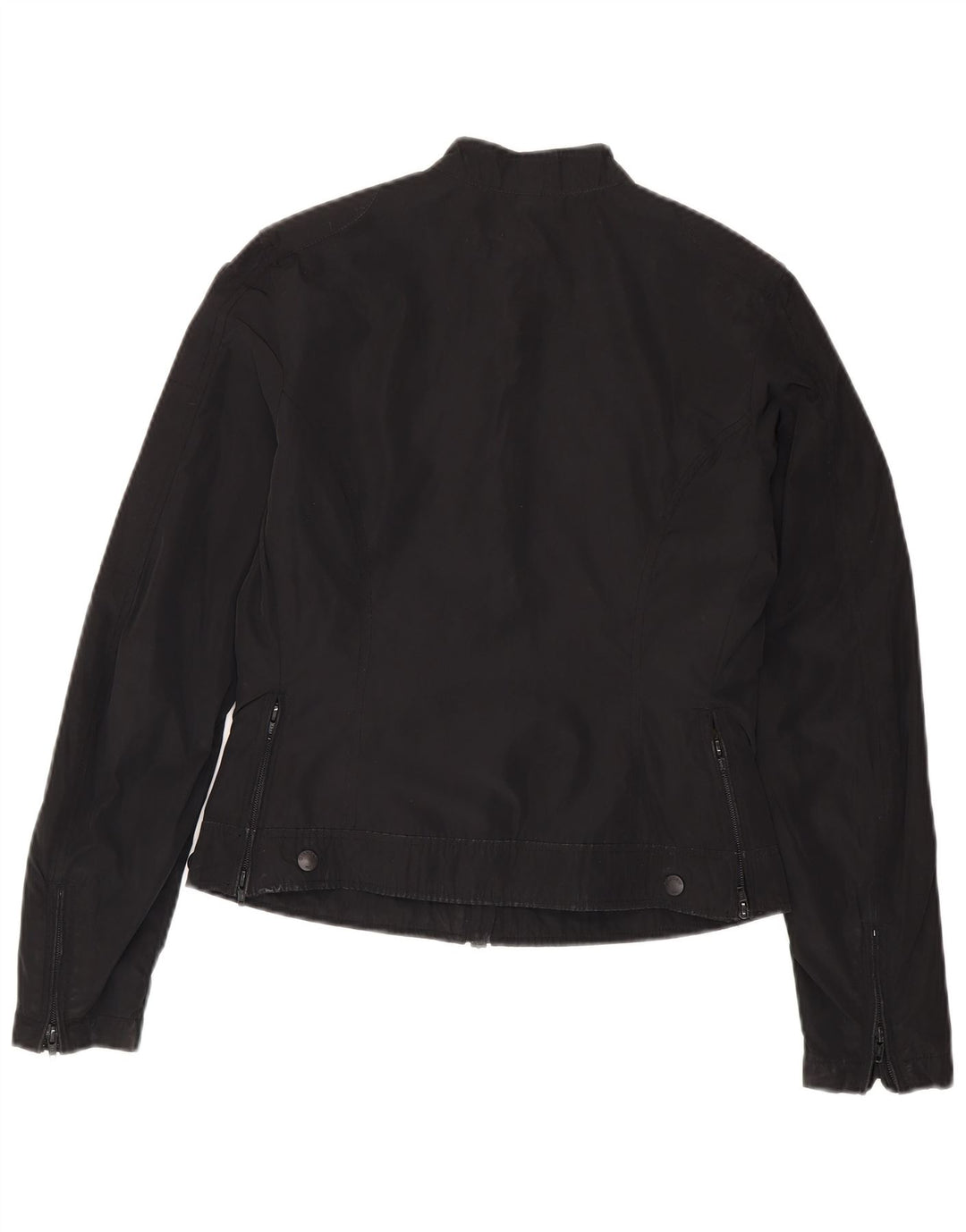 Blauer Chaqueta utilitaria para mujer UK 44 Mediana Poliéster negro