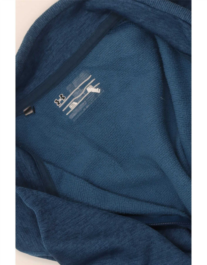 Under Armour Hombre Zip Neck Sudadera Jumper XL Azul