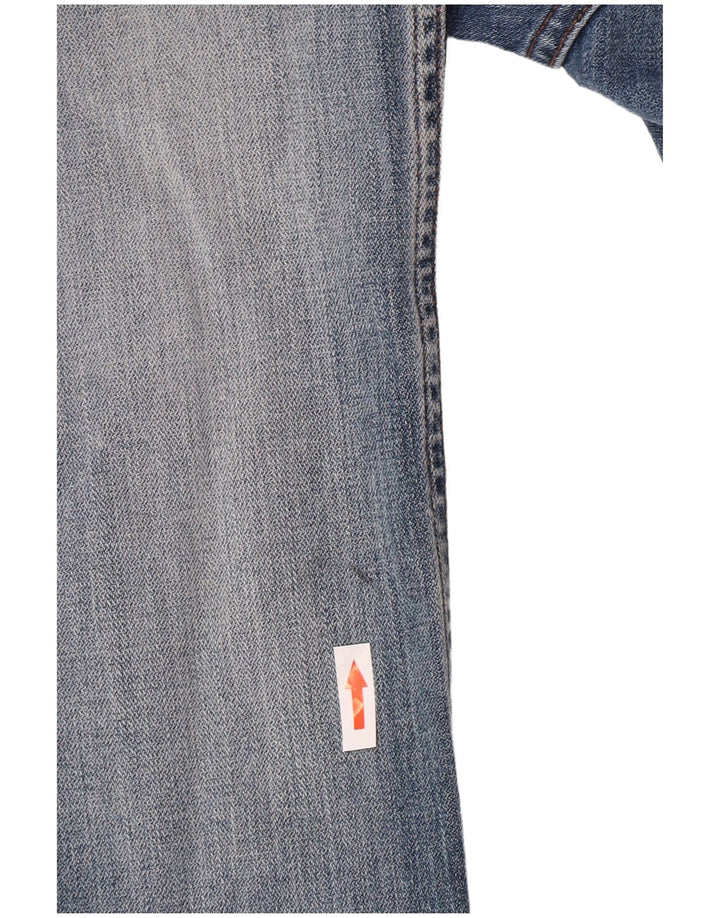 Wrangler Vaqueros rectos para hombre W34 L33 Azul