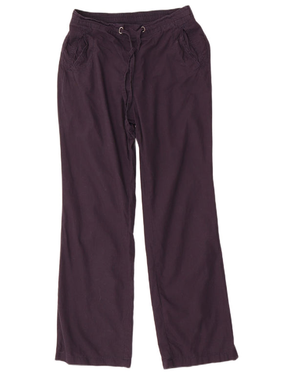 Marks & Spencer Pantalones chinos rectos para mujer UK 8 Small W28 L27 Azul marino
