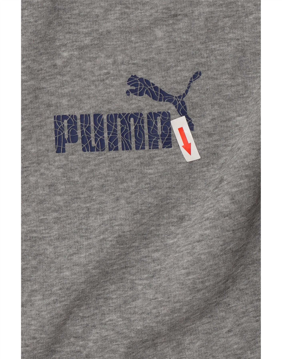 Puma Chaqueta de chándal para hombre XL de algodón moteado gris