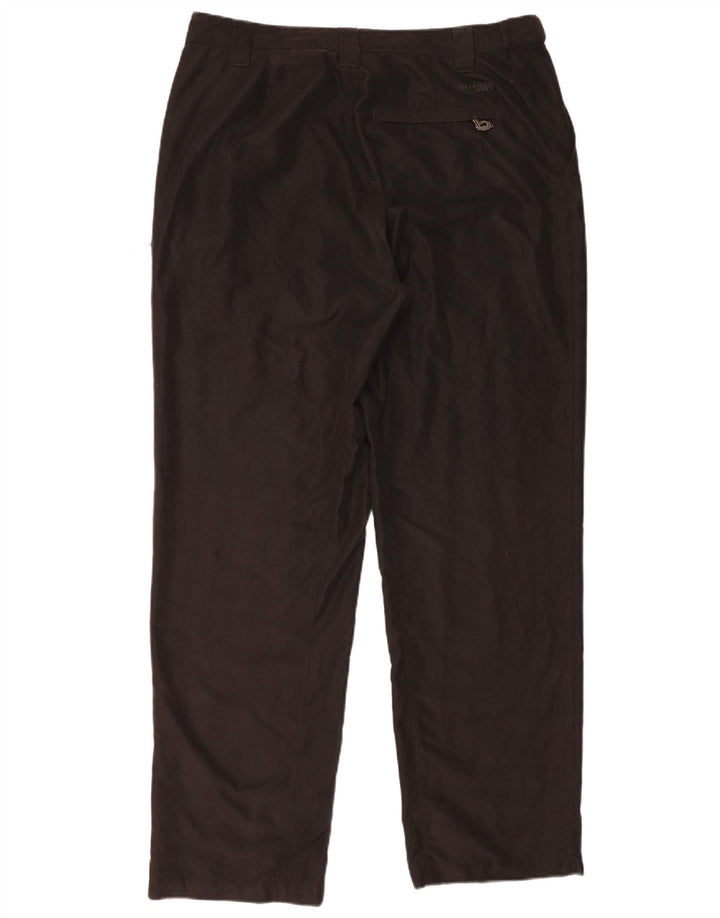 Columbia Pantalones cargo rectos para hombre W36 L33 Poliéster marrón